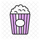 Popcorn Snack Fast Food Icon