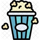 Popcorn Snack Food Icon