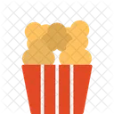 Nourriture Cinema Collation Icône