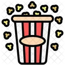 Cinema Snack Nourriture Icône