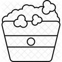 Nourriture Cinema Collation Icône