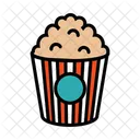 Popcorn Snack Cinema Icône
