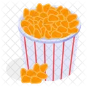 Popcorn Movie Cinema Icon