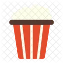 Popcorn Snack Cinema Icône