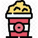 Pop Corn Collation Film Icône