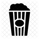 Popcorn Papercup Cinema Icon