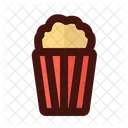 Popcorn Cinema Snack Icône