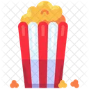 Popcorn Snack Food Icône