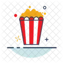 Popcorn Cinema Snack Icône