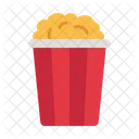 Popcorn Cinema Snack Icône
