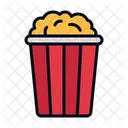 Popcorn Cinema Snack Icône