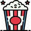 Popcorn Cinema Snack Icône