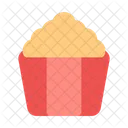 Popcorn Snack Cinema Icône