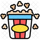 Popcorn Food Cinema Icon