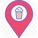 Popcorn Location Entertainment Movies Icon