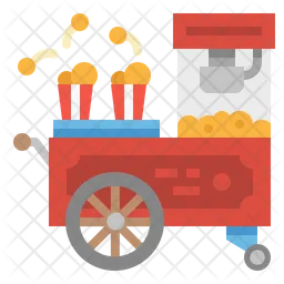 Popcorn Stall  Icon