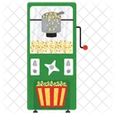 Verkaufsautomat Popcornautomat Munzautomat Icon