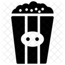 Popcorns Snacks Movie Snacks Icon
