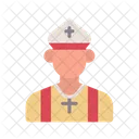 Pope Religion Priest Icon