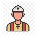Pope Religion Priest Icon
