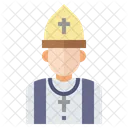 Pope Priest Catholic Icon