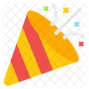 Popper Confetti Party Icon
