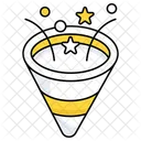 Popper Confetti Cracker Icon