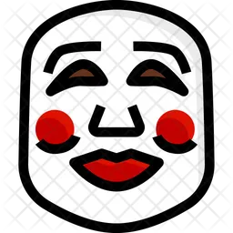 Poppers Smile Mask  Icon