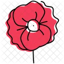 Poppy Flower Floral Icon