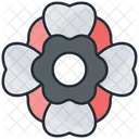 Poppy Flower Floral Icon