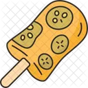 Popsicle Pickle Ice Icon