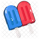 Cold Popsicle Strawberry Icon