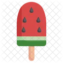Popsicle Watermelon  Icon