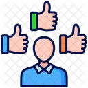 Popularity Person Feedback Icon