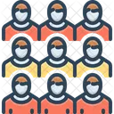 Population Populace Crowd Icon