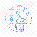 Population based biobanks  Icon