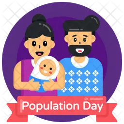 Population Day  Icon