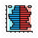 Population Pyramid Chart Icon