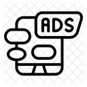 Pop-Up Werbung  Symbol