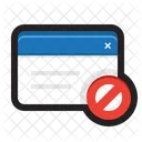 Popupblocker Popup Blocker Symbol