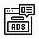 Popup Online Ad Interrupt Icon