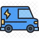 Van Servico Eletrico Eletricidade Ícone
