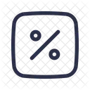Porcentaje Alculacion Alculator Icono