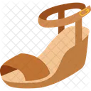 Zapatos Icono Plano Icono
