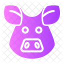 Porco Carne De Porco Animal Icon