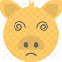 Porco Cara Emoji Ícone