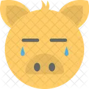 Porco Cara Emoji Icon