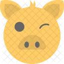 Porco Cara Emoji Icon