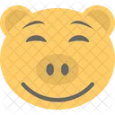 Porco Cara Emoji Icon