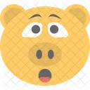 Porco Cara Emoji Icon